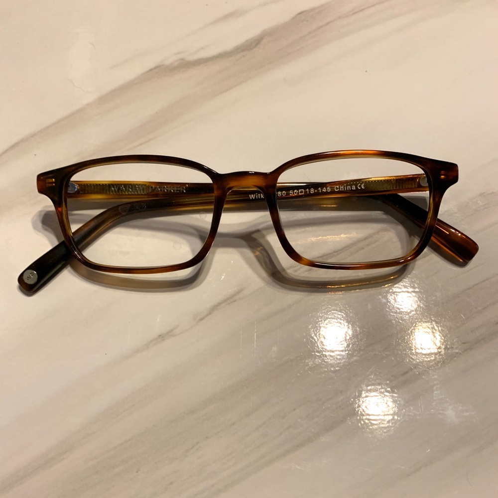 Warby Parker Brown Tortoise Wilkie Eye Glasses